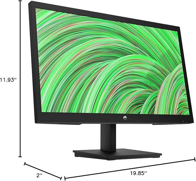 HP 22 Series 3 Pro 322pv FHD Monitor with 5 ms Response Time Anti-Glare Flicker Free VESA Mount (100x100mm) HDMI VGA &amp Dockztorm USB Hub Black (9U5A2AA#ABA) (2026 Latest Model) 2-Pack
