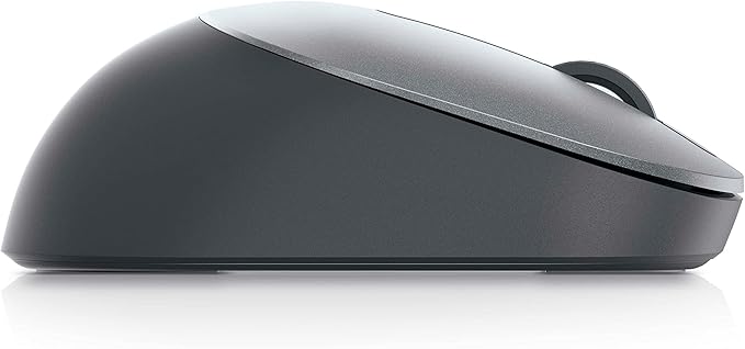 Dell MS5120W Mobile Pro Wireless Mouse – Wireless 2.4GHz Bluetooth 5.0 Microsoft Swift Pair/Dell Pair (Windows 10 &amp 11 only) Optical LED Sensor - Gray