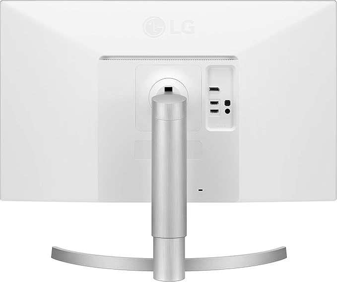 LG 27UL550-W 27-inch 4K UHD (3840 x 2160) Ultrafine Computer Monitor IPS AMD FreeSync Tilt/Height/Pivot Adjustable Stand HDR10 HDMI DisplayPort Black Stabilizer White