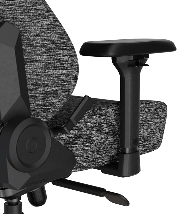 DXRacer Craft XL Video Gaming Chair for Adults Ergonomic Office Reclining Computer Chair with Magnetic Head Pillow and Lumbar Support Racing Style Height Adjustable (Woven Fabric Gray)
