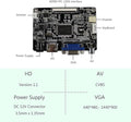 VSDISPLAY 8.8 8.8 Inch 1280x480 LCD Screen CLAA088WA01 XN with VGA AV LCD Controller Board KYV-N5 V4