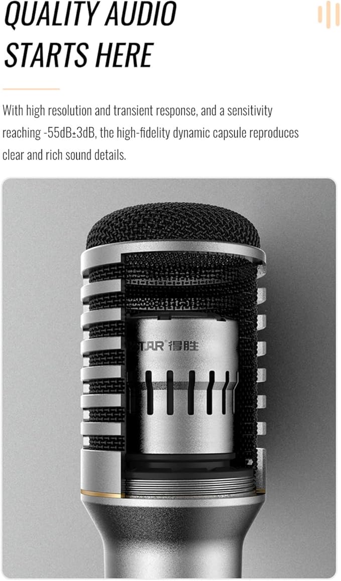 TA-68 Professional Dynamic Microphone Dynamic Handheld Cardioid Condenser Microphone