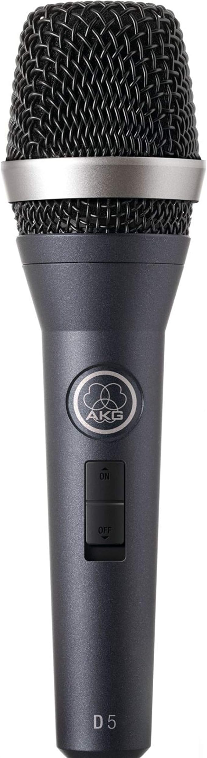 AKG D5S Professional Dynamic Vocal Microphone with On/Off Switch Black