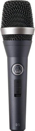 AKG D5S Professional Dynamic Vocal Microphone with On/Off Switch Black