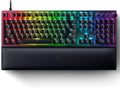 Razer Huntsman V2 Optical Gaming Keyboard: Fast Clicky Optical Switches w/Quick Keystrokes &amp 8000Hz Polling Rate - Doubleshot PBT Keycaps - Dedicated Media Keys &amp Dial - Ergonomic Wrist Rest