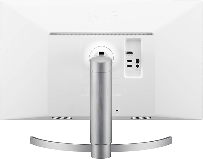 LG 27UK650-W 27” Inch UHD (3840 x 2160) IPS Display with HDR 10 sRGB 99% Color Gamut AMD FreeSync Technology 3-Side Virtually Borderless Design