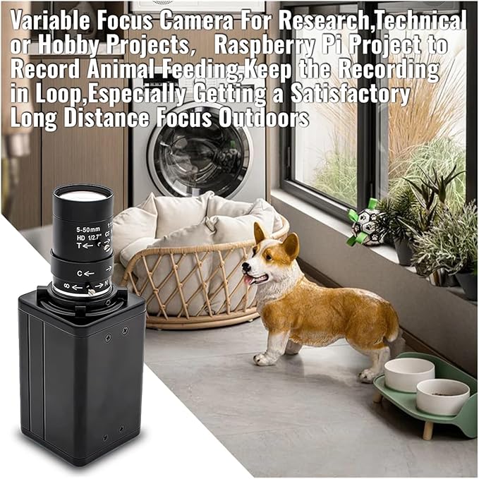 4K IP Camera 30FPS POE48V Fixed Zoom Lens Options Industrial Metal Box Inspection Security Webcam Video Surveillance