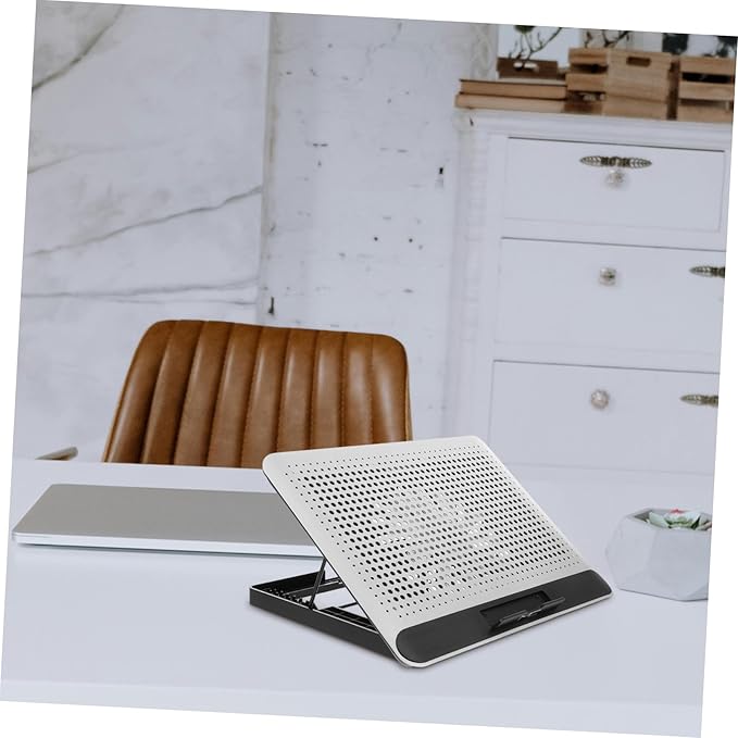 Laptop Cooling Pad Laptop Stand Aluminum Alloy Cooler Thin Silent Mute Design Dual USB Interface for 18