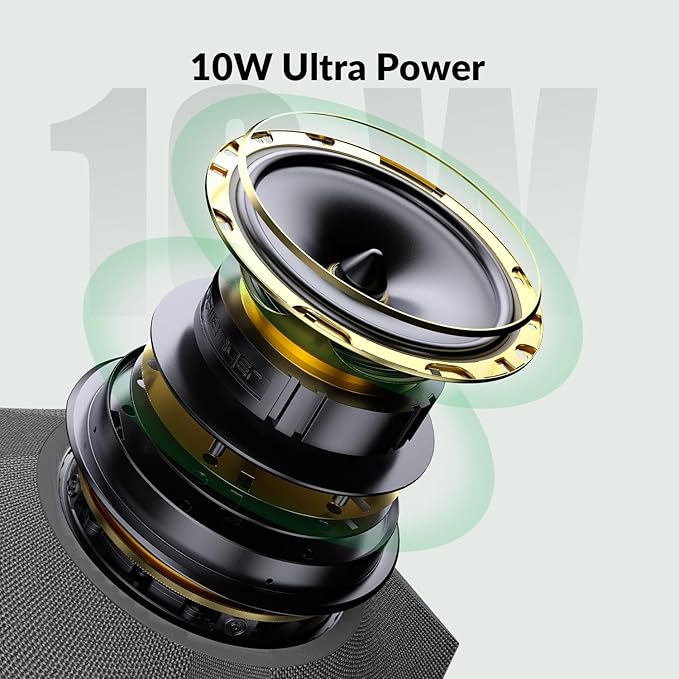 Conference Speaker and Microphone Noise Reduction 360° Voice Pickup AI Noise Reduction USB/Bluetooth 10W Powerful Speakerphone w/Daisy Chain for 20 People Large Call Meeting for Zoom Teams