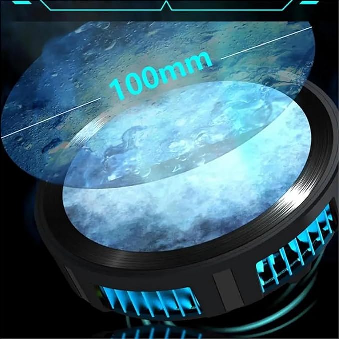 Tablet Semiconductor Magnetic Radiator with Bracket for Live Broadcast Game Cooler for IPad Android Laptop Cooling Pad