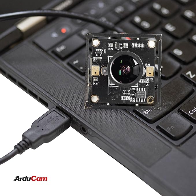Arducam 16MP Wide Angle USB Camera for Laptop 1/2.8 CMOS IMX298 Mini UVC USB2.0 4K Video Webcam with Microphone with 3.3ft/1m Cable