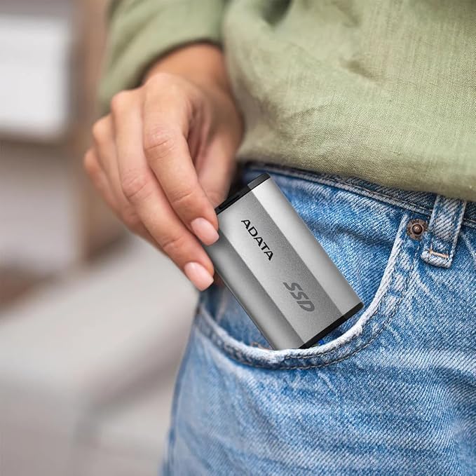 SD810 4 TB Externe SSD (silber USB-C 3.2 Gen 2x2 (20 Gbit/s))