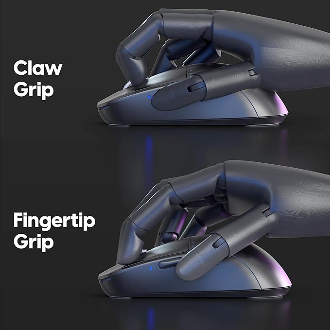 Pulsar Gaming Gears X2 Mini Premium Black Wireless Gaming Mouse Superior Grip Ultra Lightweight 1.83oz (52g) Symmetrical 2.4Ghz 1ms 26000 DPI PAW3395 (Mini Wireless Premium Black) (Renewed)