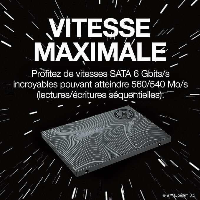 Seagate Beskar Ingot Drive Special Edition FireCuda SATA SSD 2TB Internal Solid-State Drive - 2.5 In 6Gb/s speeds of 560/540 MB/s 1.8M hrs MTBF up to 1170TB TBW Rescue Services (ZA2000GM1A011)