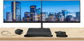 HP Series 3 Pro 22-inch 322pf FHD 1080p LCD Monitor 2-Pack Bundled with Desk Mount Stand USB-C Multiport G5 Dock MK650 Wireless Keyboard &amp Mouse Gel Mouse &amp Wrist Pad