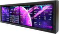VSDISPLAY 8.8 Inch 1920x480 IPS LCD Monitor as Secondary Display/DIY Computer PC Case GPU CPU RAM Temperature Data Monitoring Sensor PanelBlack
