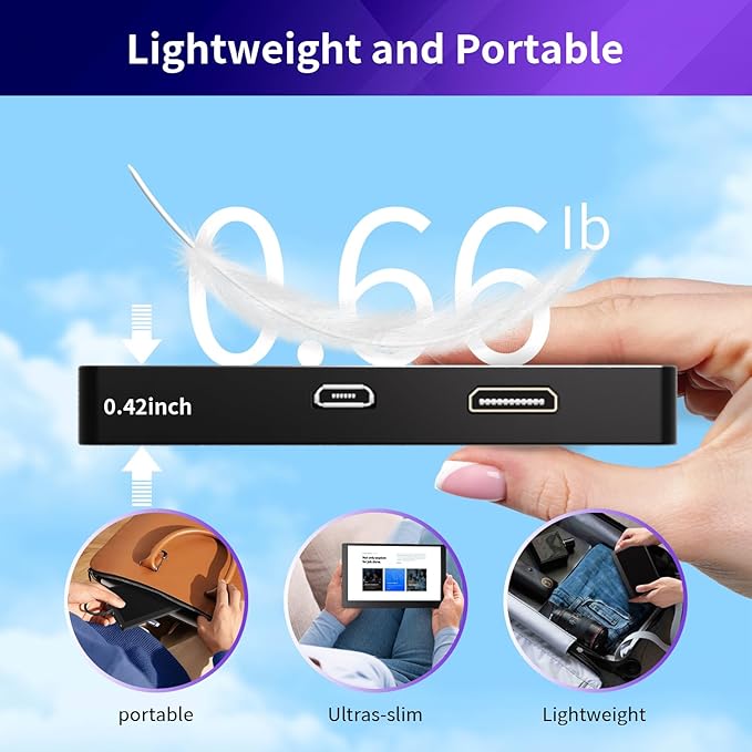 5 Inch Monitor Screen Display IPS Small Hdmi Monitor 800x480 Mini LCD Screen Portable Display Monitor HDMI-Compatible Module for Raspberry pi 3/3B/3B+/4/4B Orange pi Banana pi Mini PC