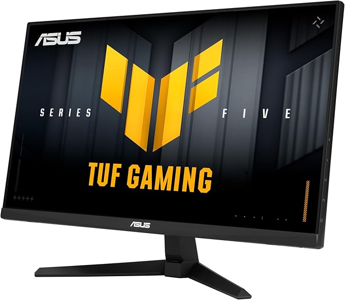 ASUS TUF Gaming Series 5 24.5” 1080P Monitor (VG259QM5A) – Full HD Fast-IPS 240Hz 0.3ms G-SYNC Compatible FreeSync Premium 99% sRGB DisplayWidget Gaming AI 3 yr Warranty