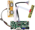 VSDISPLAY VGA DVI Audio LCD Driver Board for 21.5 23 M215HW01 LM230WF1 1920x1080 4CCFL LCD Panel