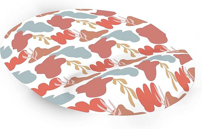 Ergonomic Mouse Pad with Wrist Rest Digital Printed Mouse Mat for Tendon Sheath Problems Non-Slip Base for Office and Home Size: 20 x 23 cm