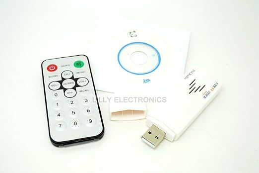 New USB 2.0 Analog Signal TV Receiver Adapter Tunner Box for Laptop PC