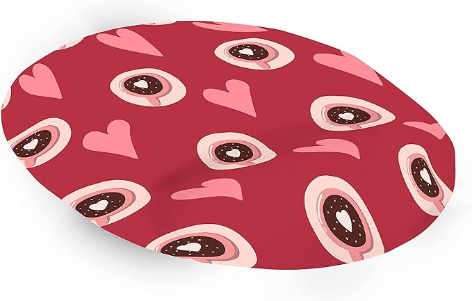 Ergonomic Mouse Pad with Wrist Rest Digital Printed Mouse Mat for Tendon Sheath Problems Non-Slip Base for Office and Home Size: 20 x 23 cm