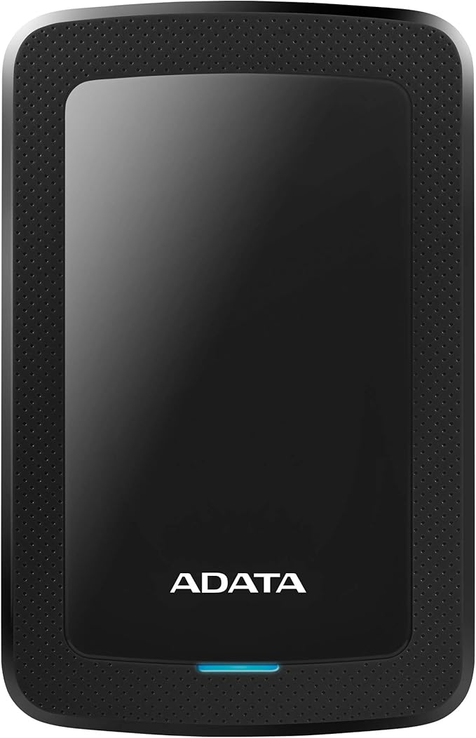 ADATA Hard Drive - 2 TB - External (Portable) - USB 3.1-256-bit AES - Black