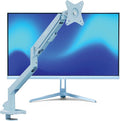 Pixio PX246 Wave Blue 24 inch 120Hz Refresh Rate FHD 1080p Resolution IPS Panel 4ms GTG Response Time Gaming Monitor and PS1S Wave Blue Single Monitor Arm