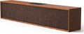Retro Computer Speakers - Wooden Sound Bar with Bluetooth 5.3 &amp USB Connectivity | Universal Compatibility for PC Desktop Laptop Monitor Tablet &amp Smartphone