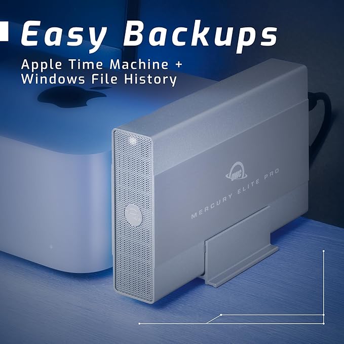 OWC Mercury Elite Pro 8TB 7200 RPM Storage Solution w/USB 3.2 5Gb/s