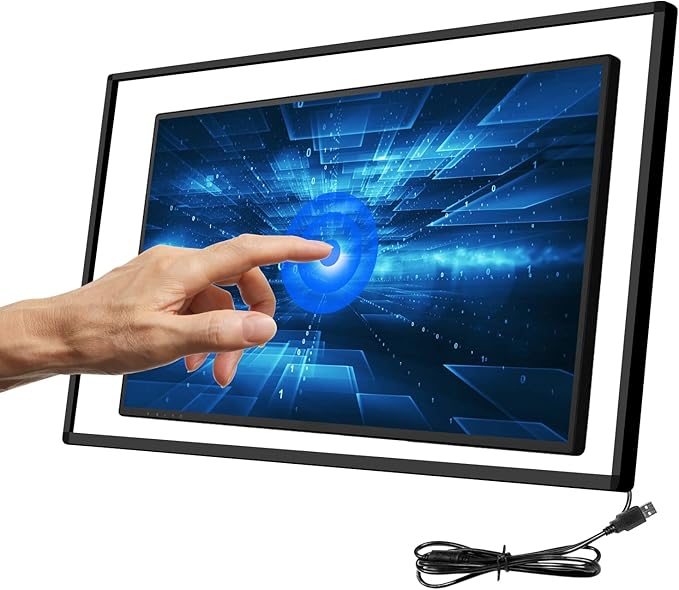 SpecialTouch 75 Inch Multi-Touch 20 Points Infrared Touch Frame &amp Screen Overlay Kit