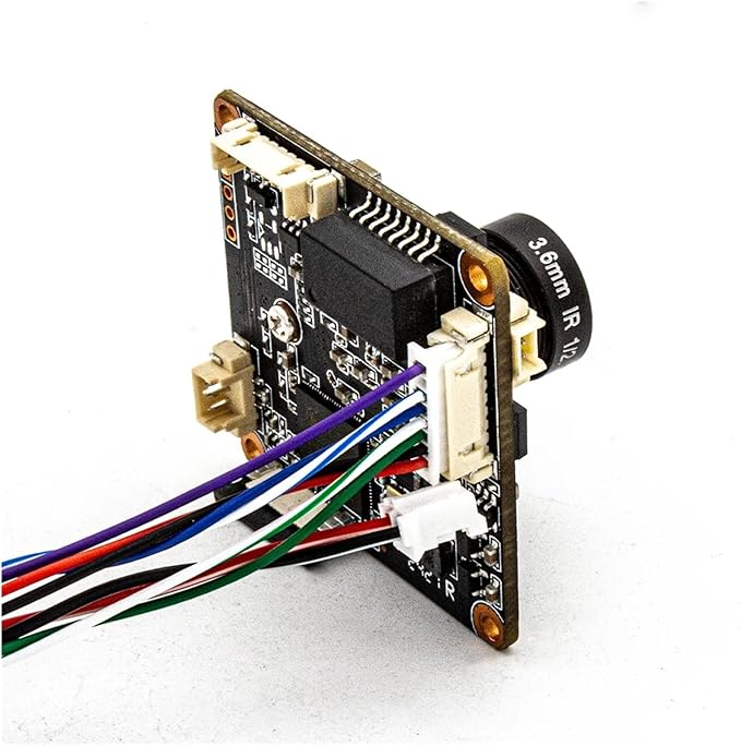 IP Network Camera Board 3MP 25FPS Mini POE48V Camera Module 3mm 83 Degree M12 Mount Lens Safety HD Security Webcam