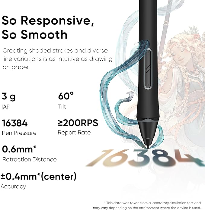 XPPen Artist 15.6 Pro V2 LCD Pen Tablet 16384 Level Pen Pressure X3 Pro Pen Full Laminated AG Screen 99% sRGB High Precision Drawing 8 Shortcut Keys Stand Included
