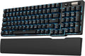 RK ROYAL KLUDGE RK96 90% Triple Mode BT5.0/2.4G/USB-C Hot Swappable Mechanical Keyboard with Magnetic Wrist Rest 96 Keys Wireless Gaming Keyboard with Software Blue Backlight
