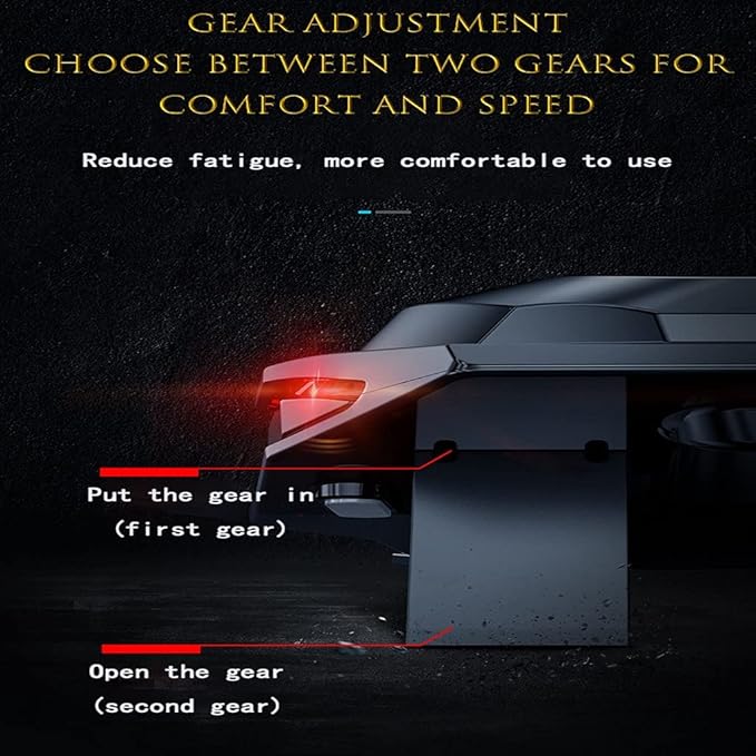 JSEIAJB RGB Gaming Laptop Cooler Adjustable Notebook Stand 3000 RPM Powerful Air Flow Cooling Pad for 12-17 Inch Laptop
