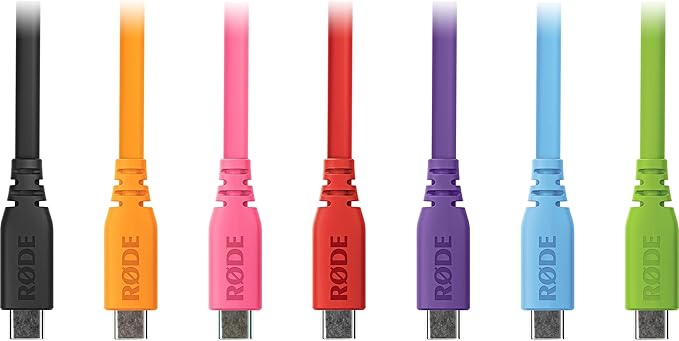 Rode PodMic USB White with Rode PSA1+ White Bundles (Orange Bundle)