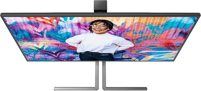 AOC U27U3CV - 27 inch UHD Nano IPS Monitor Height Adjustable Speakers HDR400 (3840x2160 60 Hz 4K 2X HDMI DisplayPort USB-C (96W PD) USB Hub) Black