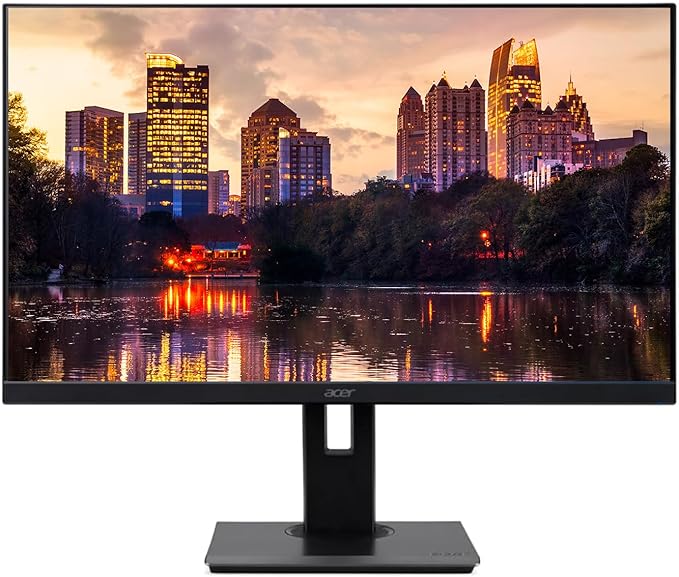 acer Vero B7 B277 E 27 inch 1080P Full HD IPS 100 Hz 4 ms Backlit Widescreen LCD Monitor with Adaptive Sync Eye Care VGA HDMI DisplayPort Integrated Speakers