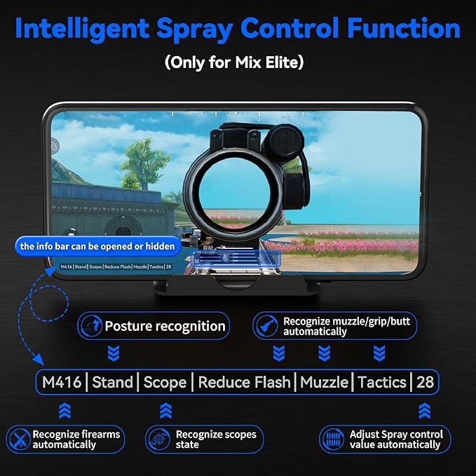 One Handed Gaming Keyboard Combo Bluetooth Keyboard Mouse Converter K9 Mechanical Keyboard GM86 Mouse and Stand Set for Android for iOS