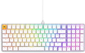 GLORIOUS GMMK 2 Small Gaming Keyboard Base- Barebones Kit- TKL Hot Swappable DIY White Mechanical Keyboard - Wired RGB Backlit- PC Setup Accessories- 65% White