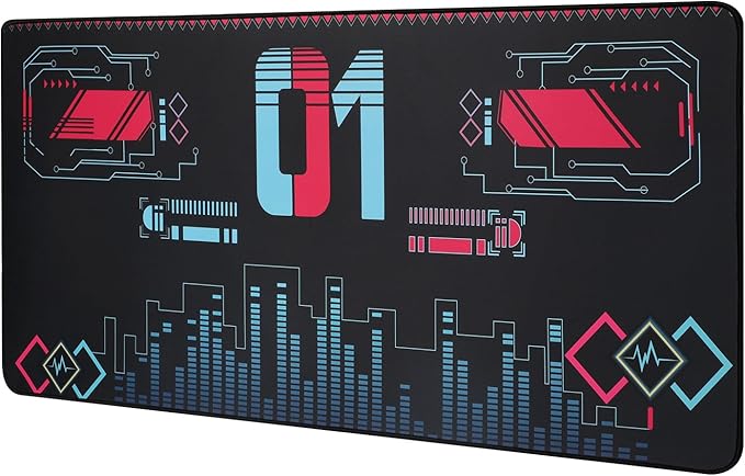 35.4''x15.7'' Mouse Pad Large Desk Mat with Non - Slip Base for Hatsune Miku Collaboration