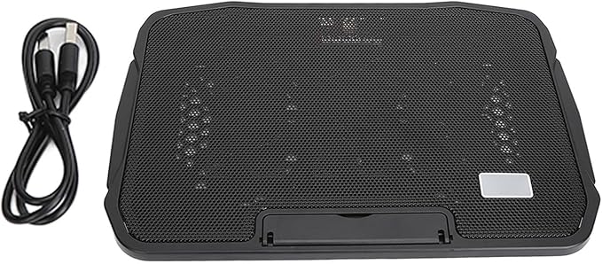 aqxreight Laptop Cooling Pad USB Powered Wind Speed Ergonomic Gaming Notebook Cooler Skid Computer Mat