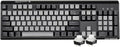 Hexgears GK735 Wired Full Size Mechanical Keyboard Aluminum Housing Built for Gamers w/Kailh Box White Switch White Backlit + Surrounded by RGB Light Strip 104 Keys Gaming Keyboard for PC/Mac