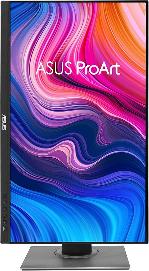 ASUS ProArt Display PA278QV 27” WQHD (2560 x 1440) Monitor 100% sRGB/Rec. 709 ΔE &lt 2 IPS DisplayPort HDMI DVI-D Mini DP Calman Verified Eye Care Anti-Glare Tilt Pivot Swivel Height Adjustabl