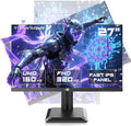 TITAN ARMY Gaming Monitor 27 Inch 4K@160Hz FHD@320Hz Fast IPS 1ms HDR400 Adaptive-Sync 135% sRGB VESA HDMI 2.1 DP 1.4 Swivel Tilt Height Pivot Adjustable P2712V