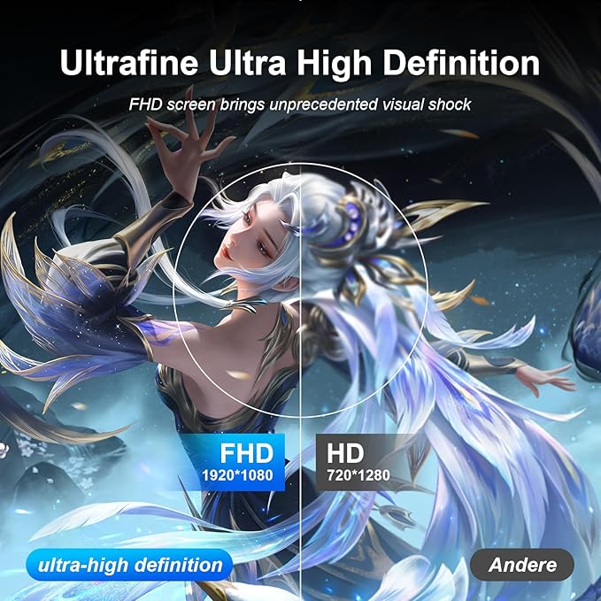 27 inch Gaming Monitor 1920x1080p 180Hz FHD GTG Vertical with Freesync Eye-Care Technology HDMIVESA Compatiblefor Gaming Home Office