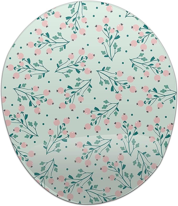 Ergonomic Mouse Pad with Wrist Rest Digital Printed Mouse Mat for Tendon Sheath Problems Non-Slip Base for Office and Home Size: 20 x 23 cm