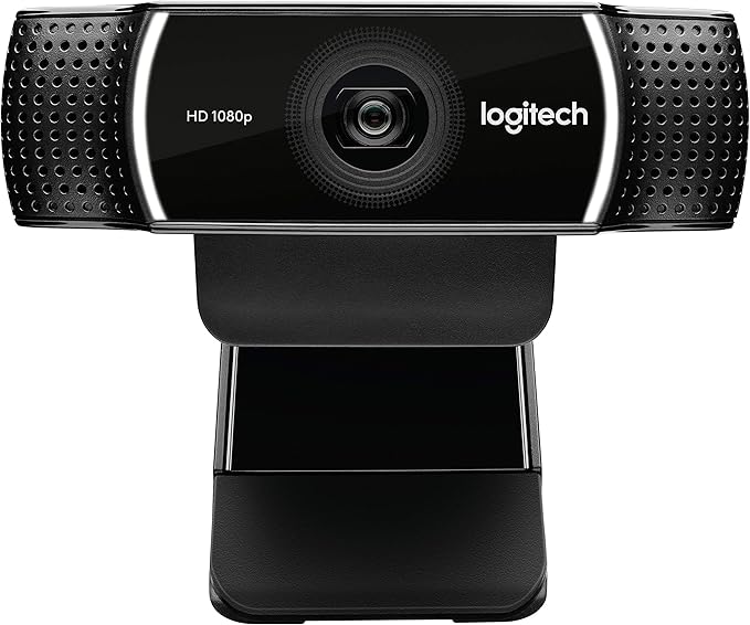 Logitech 1080p Pro Stream Webcam for HD Video Streaming and Recording at 1080p 30FPS