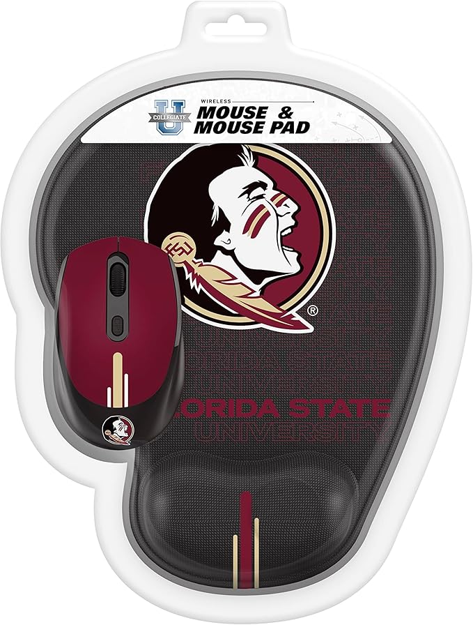 SOAR NCAA Unisex Wireless Mouse and Mouse Pad
