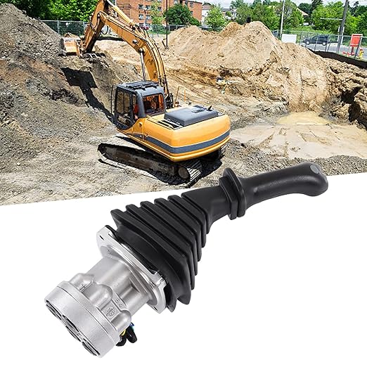 Alloy Steel Excavator Joystick Controller 410113 00124 Operating Handle Valve Joystick for LH 3 Assembly